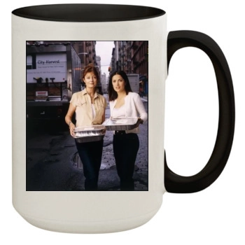 Salma Hayek 15oz Colored Inner & Handle Mug