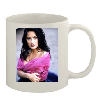 Salma Hayek 11oz White Mug