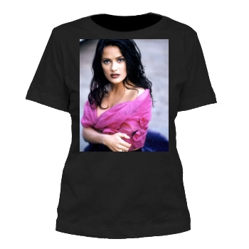 Salma Hayek Women's Cut T-Shirt