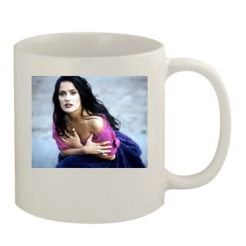 Salma Hayek 11oz White Mug