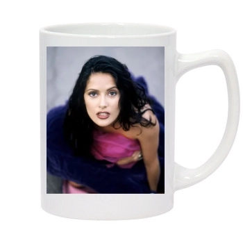 Salma Hayek 14oz White Statesman Mug