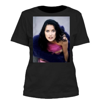 Salma Hayek Women's Cut T-Shirt