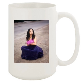 Salma Hayek 15oz White Mug