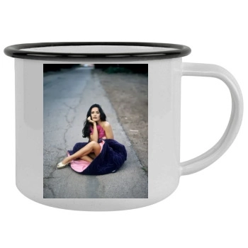 Salma Hayek Camping Mug