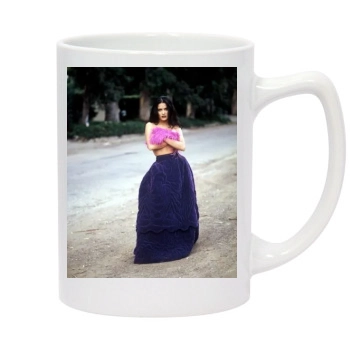 Salma Hayek 14oz White Statesman Mug