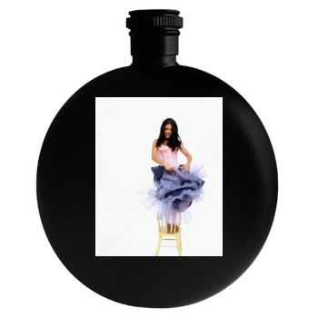 Salma Hayek Round Flask