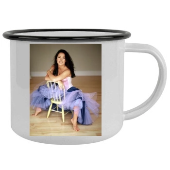 Salma Hayek Camping Mug