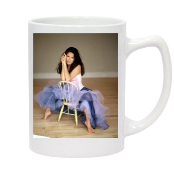 Salma Hayek 14oz White Statesman Mug