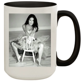 Salma Hayek 15oz Colored Inner & Handle Mug