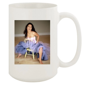 Salma Hayek 15oz White Mug