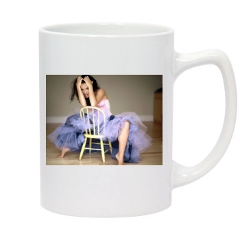 Salma Hayek 14oz White Statesman Mug