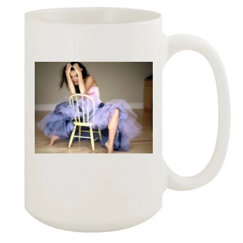 Salma Hayek 15oz White Mug