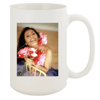 Salma Hayek 15oz White Mug