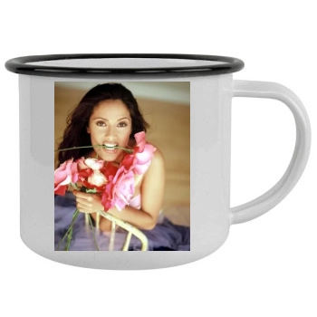 Salma Hayek Camping Mug