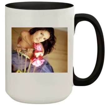 Salma Hayek 15oz Colored Inner & Handle Mug