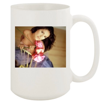 Salma Hayek 15oz White Mug