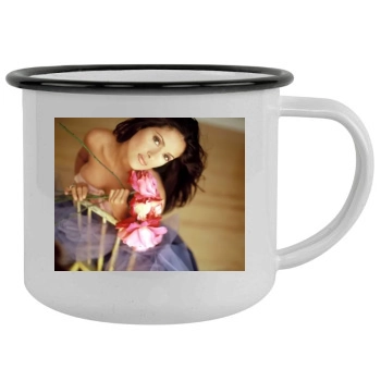 Salma Hayek Camping Mug