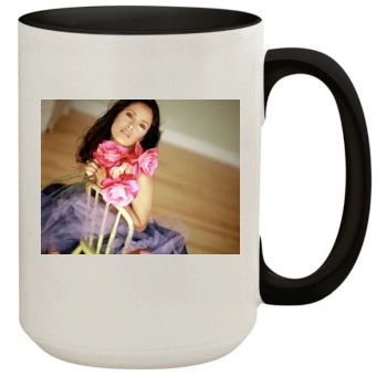 Salma Hayek 15oz Colored Inner & Handle Mug