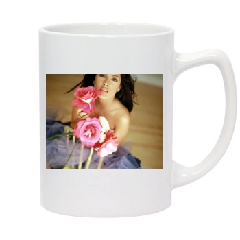 Salma Hayek 14oz White Statesman Mug