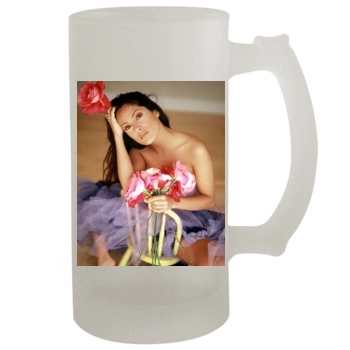 Salma Hayek 16oz Frosted Beer Stein