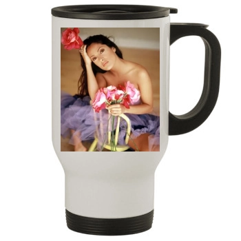 Salma Hayek Stainless Steel Travel Mug