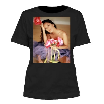 Salma Hayek Women's Cut T-Shirt