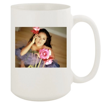 Salma Hayek 15oz White Mug