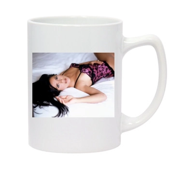 Salma Hayek 14oz White Statesman Mug