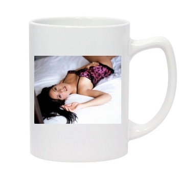 Salma Hayek 14oz White Statesman Mug