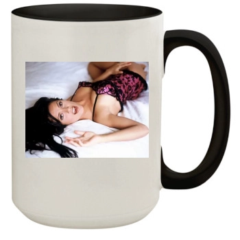 Salma Hayek 15oz Colored Inner & Handle Mug