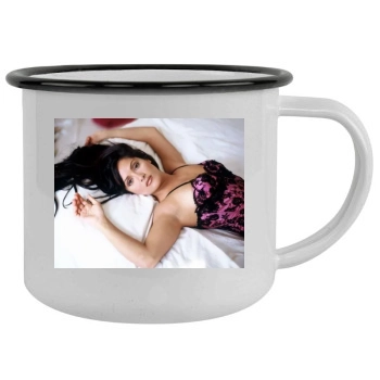 Salma Hayek Camping Mug