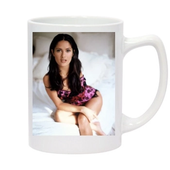 Salma Hayek 14oz White Statesman Mug