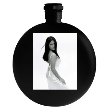 Salma Hayek Round Flask