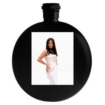 Salma Hayek Round Flask