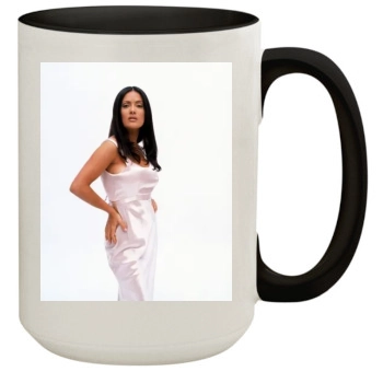 Salma Hayek 15oz Colored Inner & Handle Mug