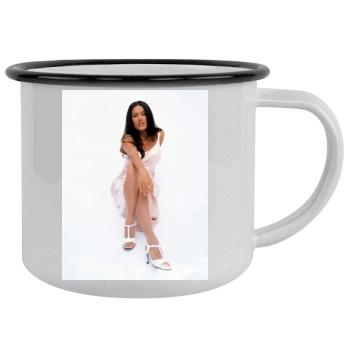 Salma Hayek Camping Mug