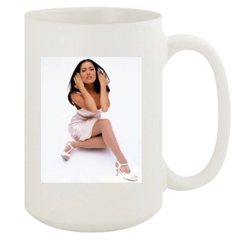 Salma Hayek 15oz White Mug