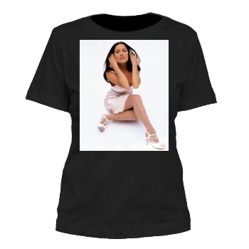 Salma Hayek Women's Cut T-Shirt