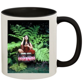 Salma Hayek 11oz Colored Inner & Handle Mug