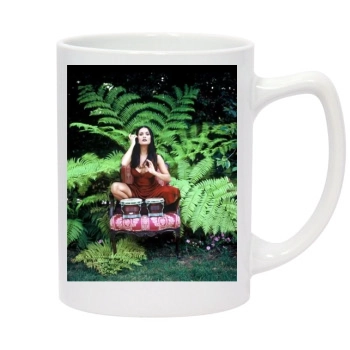 Salma Hayek 14oz White Statesman Mug