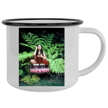 Salma Hayek Camping Mug