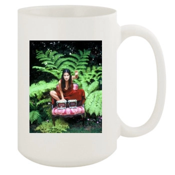 Salma Hayek 15oz White Mug