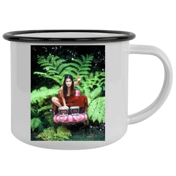 Salma Hayek Camping Mug