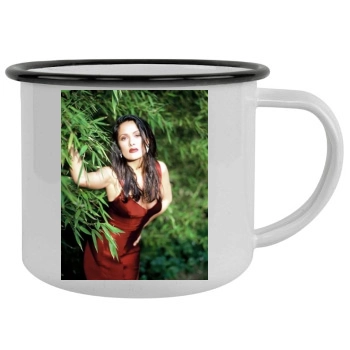 Salma Hayek Camping Mug