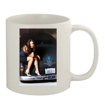 Salma Hayek 11oz White Mug