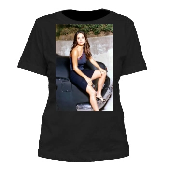 Salma Hayek Women's Cut T-Shirt