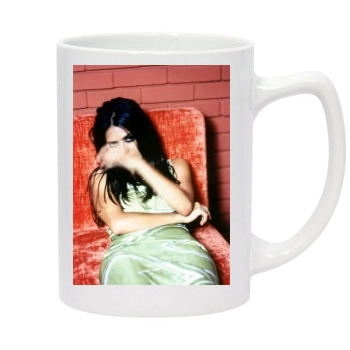 Salma Hayek 14oz White Statesman Mug