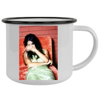 Salma Hayek Camping Mug