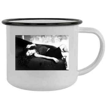 Salma Hayek Camping Mug