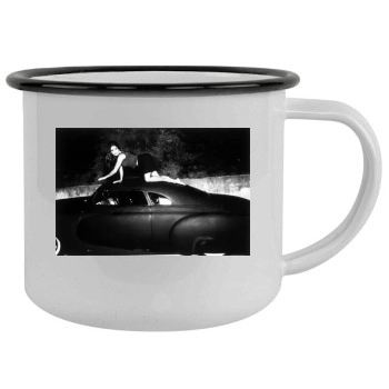 Salma Hayek Camping Mug